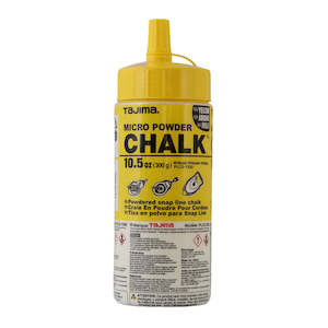 Marking Measuring Tools: Tajima Micro Chalk Refill 300g Yellow