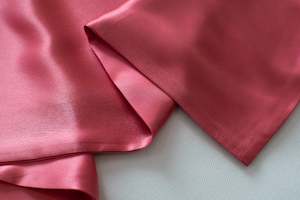 Silk Pillow Case - Red