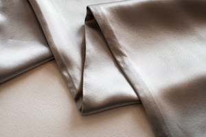 Silk Pillow Case - Grey - 19 momme