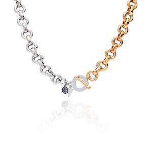 Heirloom Two-Tone / Necklace / Gold + Silver