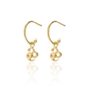 Superfine: Superfine / Serpent Hoops / Gold