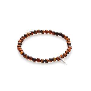 Figaro: In The Detail / Bracelet / Tigers Eye + Silver