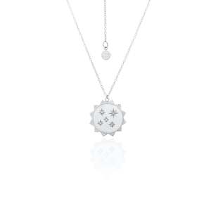 Talisman: Stars of Dreams / Silver + White Topaz / Necklace