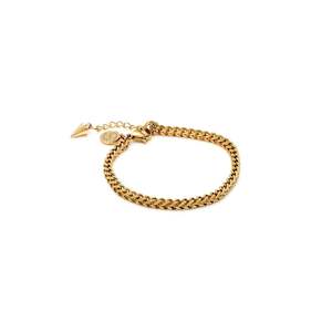 Braided / Bracelet / Gold