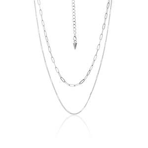 Horizon / Necklace / Silver