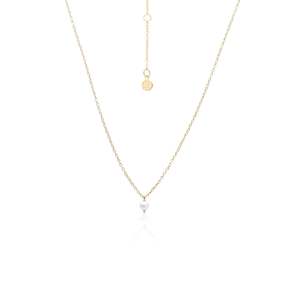 Superfine / Mini Pearl / Necklace / Pearl + Gold