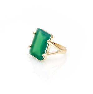 Spring Edit: Prima Donna / Green Onyx + Gold / Ring