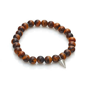 Men's Edit / All For One / Bracelet / Tigers Eye + Silver