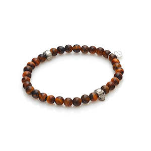 Men's Edit / Two Faced / Bracelet / Tigers Eye + Silver