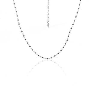 Amalfi / Necklace / Pearl + Silver