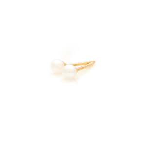 Superfine Summer 22: Superfine / Mini Pearl Studs / Gold