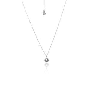 Petite Perle / Necklace / Pearl + Silver