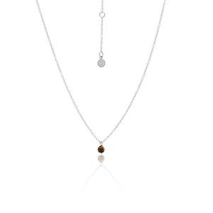 Superfine / Mini Tiger's Eye Necklace / Silver