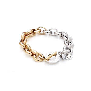 Heirloom Two-Tone / Bracelet / Gold + Silver