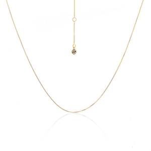 Fine Box Chain / Necklace / Gold