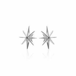 Mini North Star / Silver / Earrings