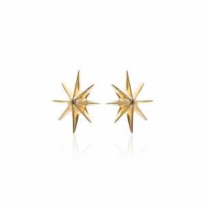 When Stars Align: Mini North Star / Gold / Earrings