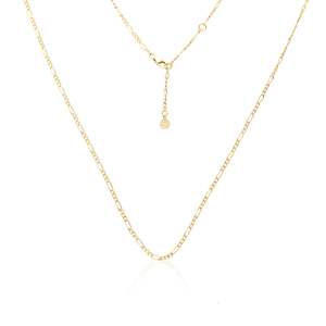 Men's Edit / Figaro Fine / Gold / Necklace