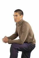 Silkbody SilkSideIn Men's Polo Neck Jumper Silkbody