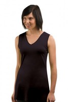 Silkbody Silkspun Women's SALE Sleeveless Tunic V Neck Silkbody