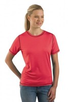 Silkbody Silkspun Women's SALE Contrast Stitch Short Sleeve Crew Silkbody