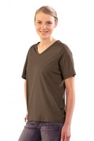 Silkbody Silkspun Women's Relaxed Fit Short Sleeve V Silkbody