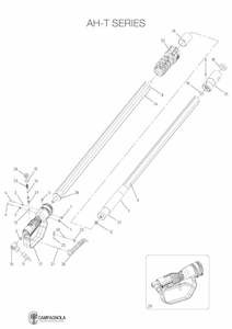 SPARE PARTS - Telescopic Poles (Pneumatic Pruners)