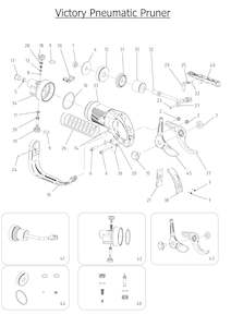 Hand tool wholesaling - including power operated: SPARE PARTS - Victory