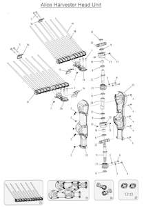 SPARE PARTS - Alice Head Unit