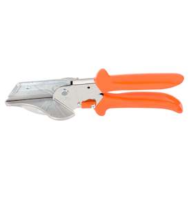 Hand tool wholesaling - including power operated: LO3804 - MITRE CUTTER (50mm length of cut - with trapezoidal blade)