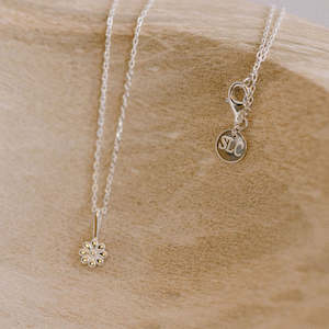 Fleur Necklace - Silver