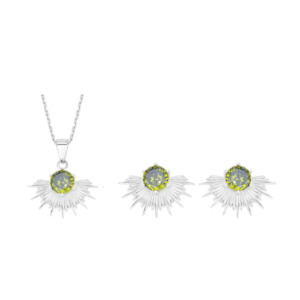 Solace Set Limited Edition Peridot - Silver