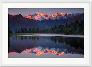 Sunset at Lake Matheson - SM047