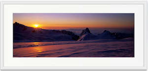 Fox Glacier Photography: Fox Glacier Sunset Glow - SMP044