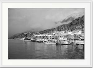 Black And White Photography: Queenstown Jetty - BWSM036