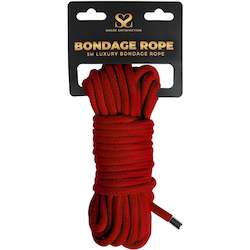 Personal accessories: Share Satisfaction 5 Metre Luxury Bondage Rope With Metal Head