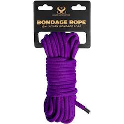 Personal accessories: Share Satisfaction 10 Metre Luxury Bondage Rope With Metal Head