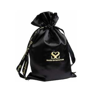 Personal accessories: Share Satisfaction Larger Satin Bag