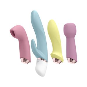 Personal accessories: Satisfyer Marvellous Four Interchangeable Head Vibrator