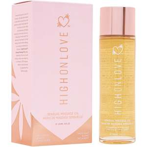 Personal accessories: High On Love Massage Oil Decadent White Chocolate 120ml