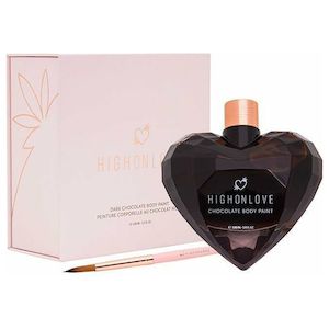 High On Love Dark Chocolate Body Paint 100ml