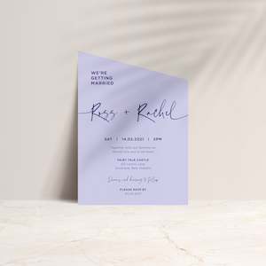 Invitations: RACHEL INVITATION