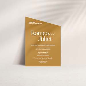 JULIET INVITATION