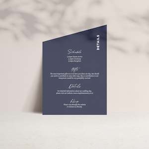 ANNETTE DETAILS CARD