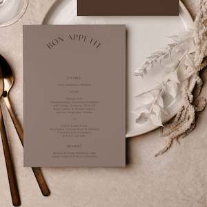 ROSE MENU