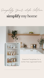 Kitchenware: Simplify Your Life Templates