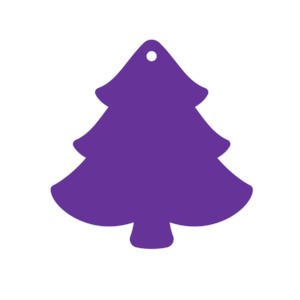 Gift: Christmas Tree 2 - 110mm (Craft Blank) [Christmas Decoration Blank]