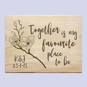 Together Plaque