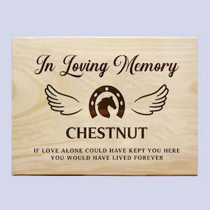 Alternative Pet Memorial Plaque