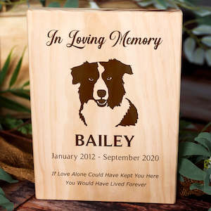 Gift: Pet Memorial Personalised